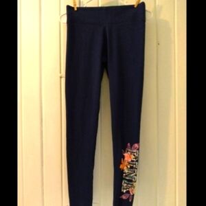 VS PINK bling leggings-small